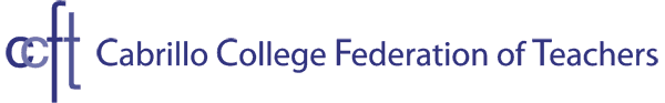 Cabrillo College Federation of Teachers logo